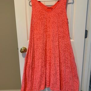 Fresh Produce Sundress - Color /Coral
